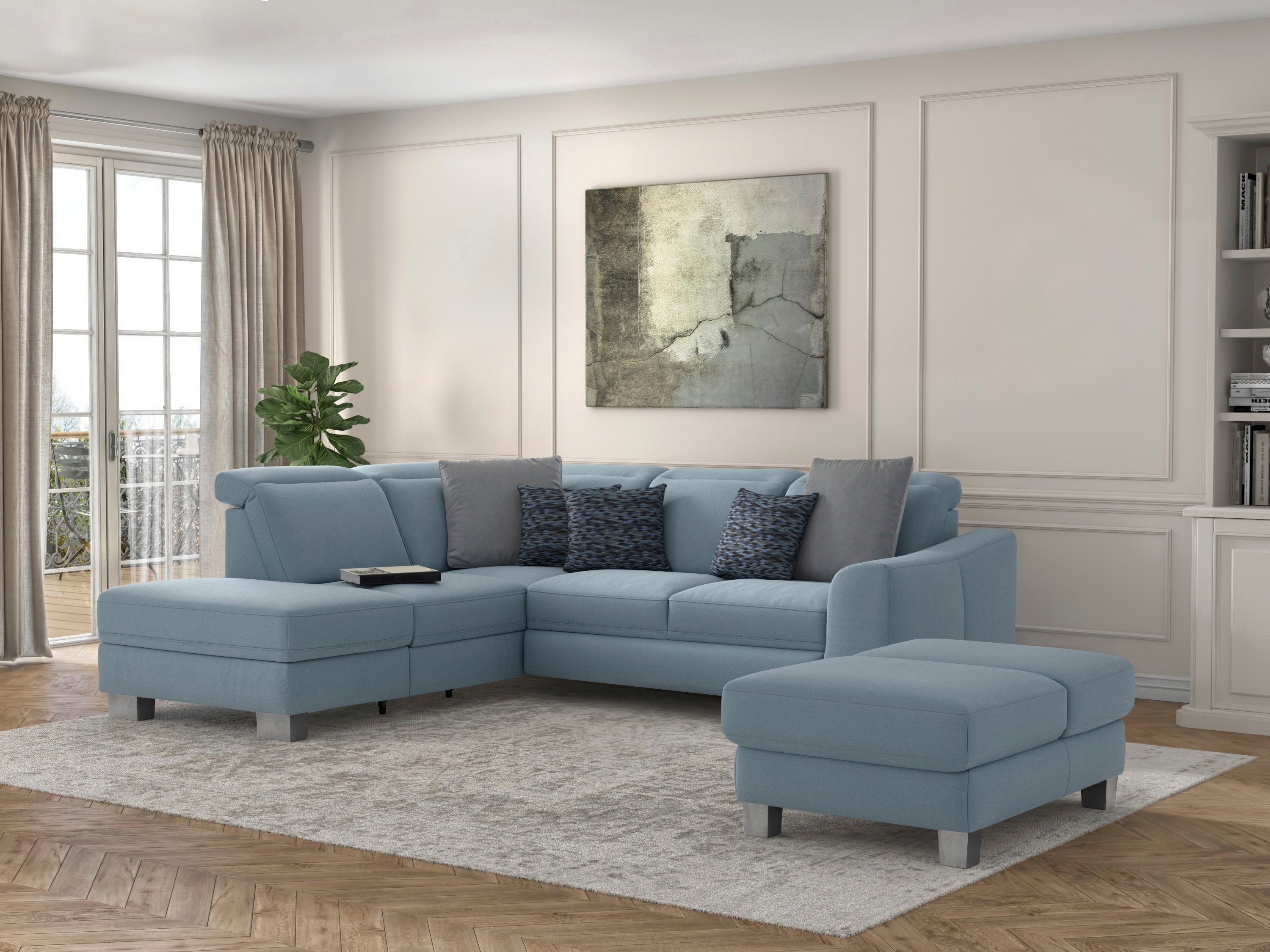 sit&more Ecksofa Dundee L-Form, mit Federkern günstig online kaufen