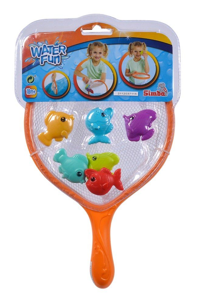 Wasserspielzeug Simba Outdoor Wasserspielzeug Keschernetz mit Fischen 107796088