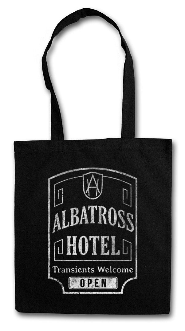 Urban Backwoods Beuteltasche Albatross Hotel Stofftasche Boardwalk Nucky Thompson Empire Atlantic (1-tlg), TV Series City Sign