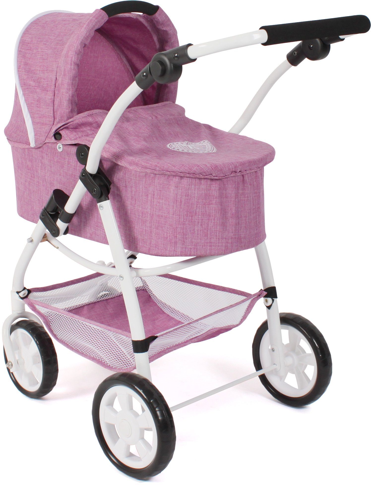 CHIC2000 Kombi-Puppenwagen Emotion All In 3in1, Jeans Pink, inkl. Babywanne günstig online kaufen