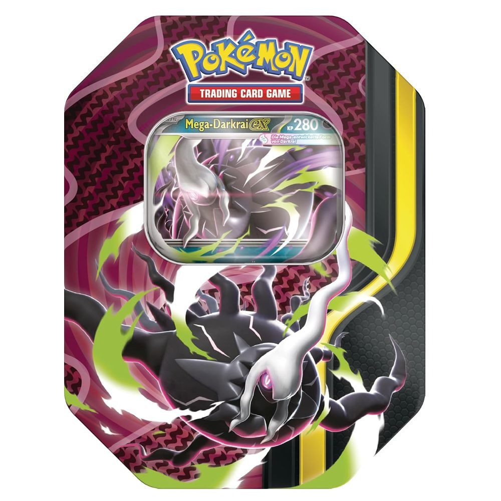 POKÉMON Sammelkarte Tin Box Mega-Darkrai Pokemon Sammel-Karten Kollektion deutsch