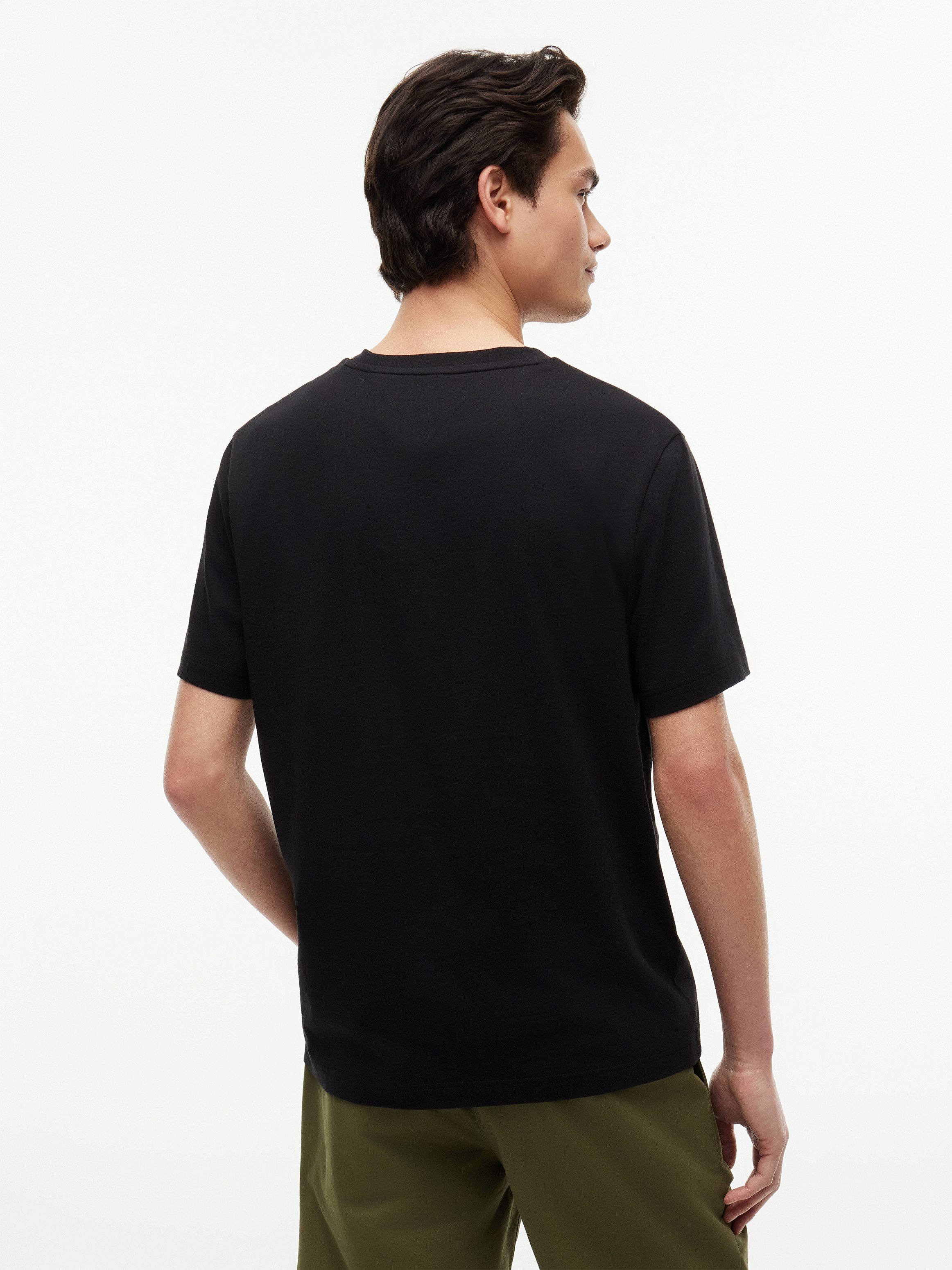 Tommy Hilfiger T-Shirt BRAND LOVE LEFT CHEST RWB TEE regular fit, Rundhals – Bild 3 von 5