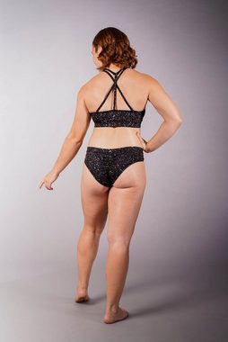 Off the Pole High-Waist-Hipster Off the Pole Shorts Classic Scrunch Black Champagne L (1-St)