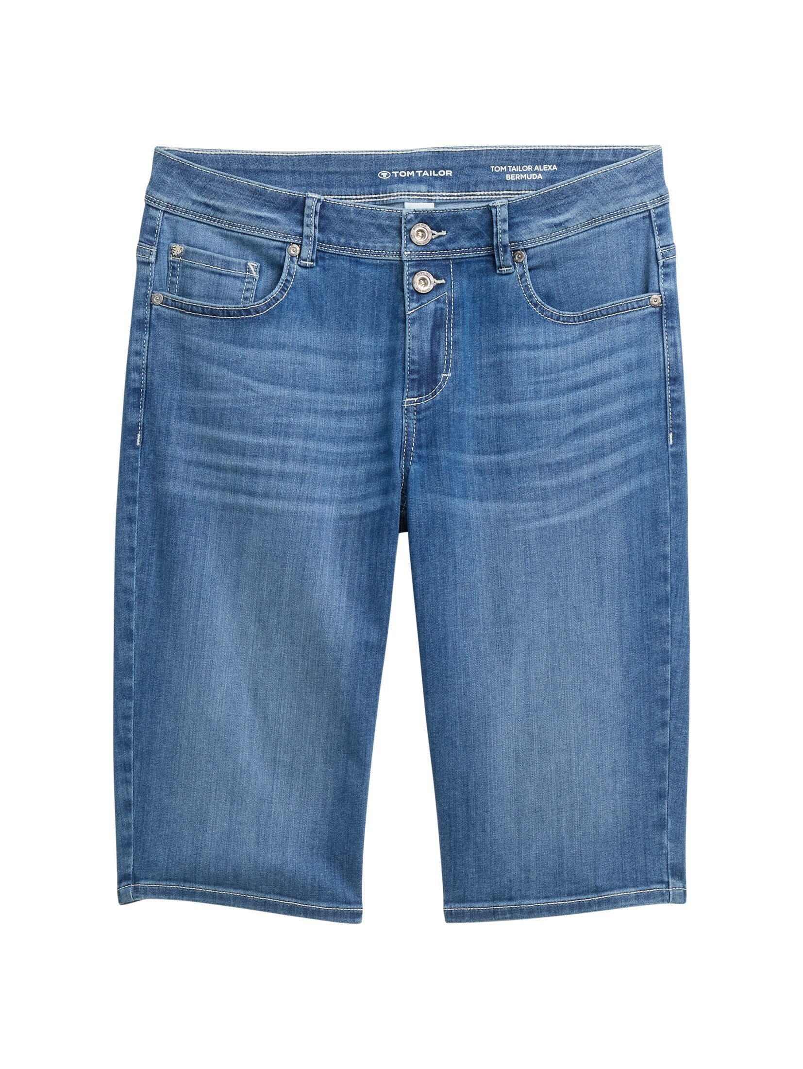 TOM TAILOR Jeansshorts TTALEXA Slim Bermuda günstig online kaufen