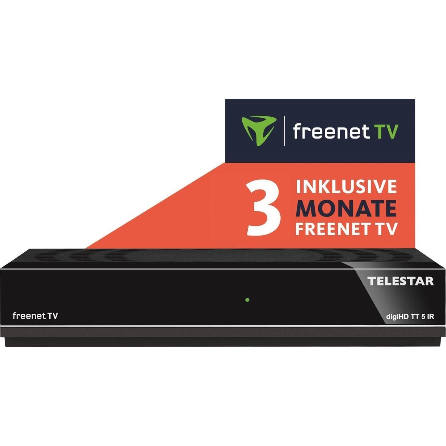 Kabel-Receiver digiHD TT 5 IR DVB-T2 TELESTAR und HDTV-Receiver DVB-C