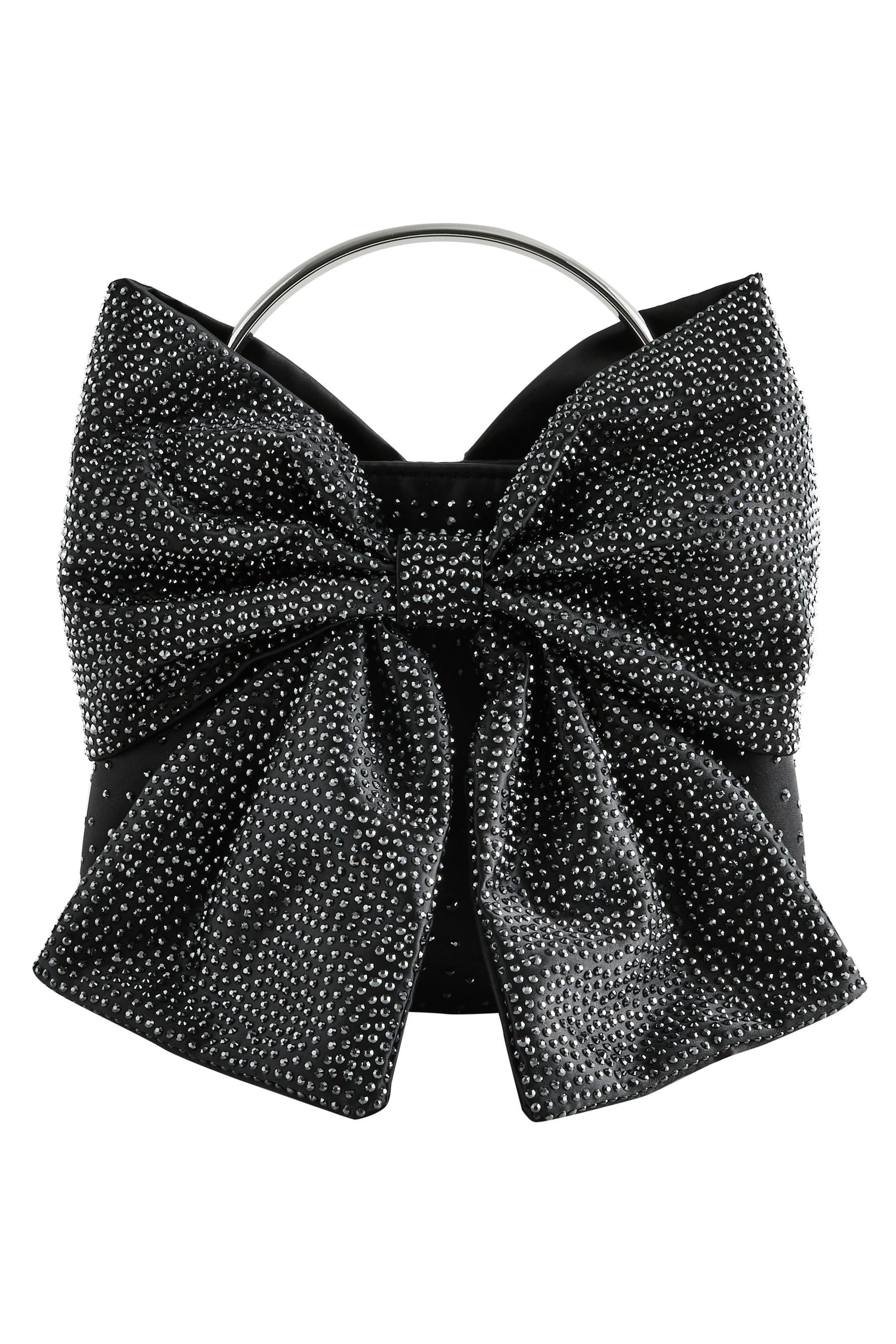 Next Handtasche Handtasche mit Schleife aus Satin (1-tlg) günstig online kaufen