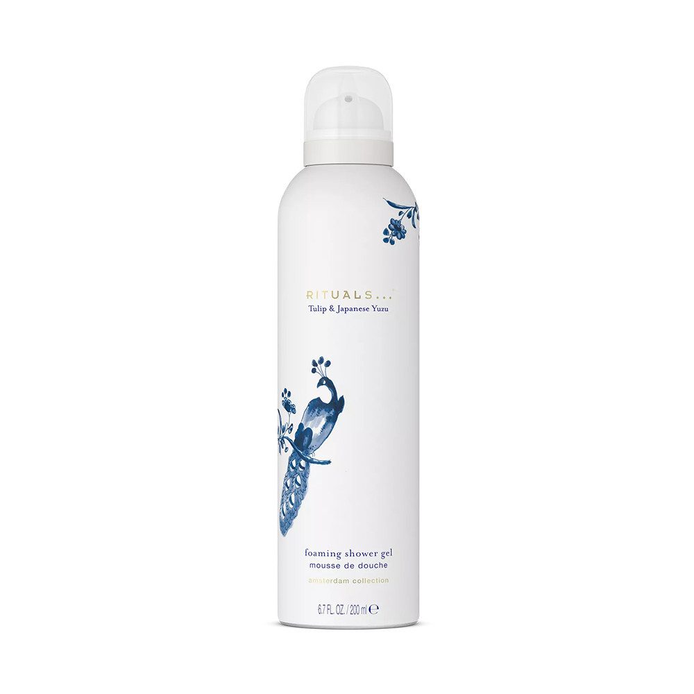 Rituals Duschgel Amsterdam Collection Foaming Shower Gel – Floraler Duschschaum, Einzigartiges Duscherlebnis Blumiger und würziger Duft