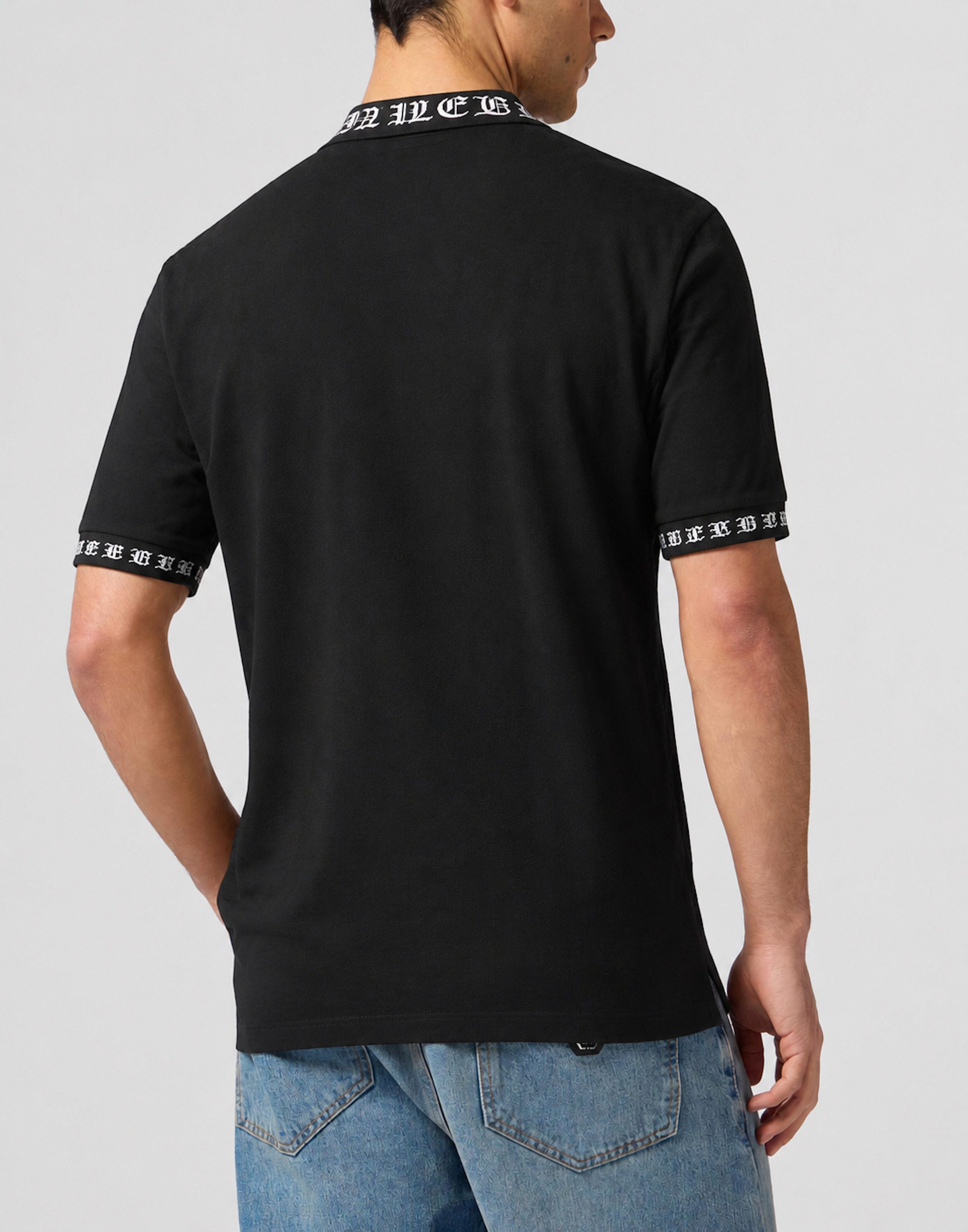 PHILIPP PLEIN Poloshirt Kurzarm-Poloshirt