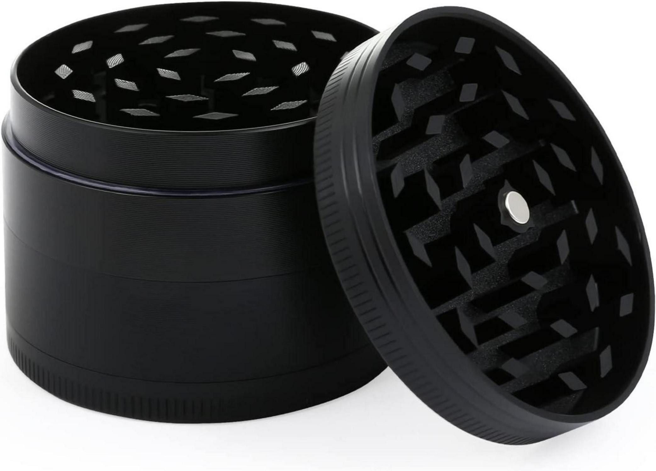 LuxusKollektion Küchenorganizer-Set Pollen Grinder 5CM Crusher Kräutermühle für getrocknete Kräuter