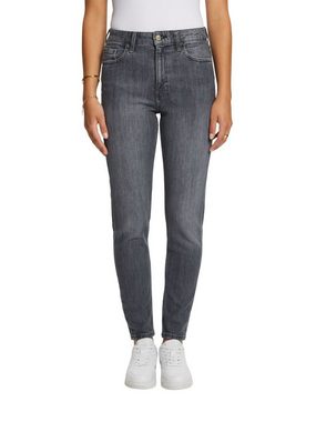 Esprit Tapered-fit-Jeans Klassische Retro-Jeans mit hohem Bund