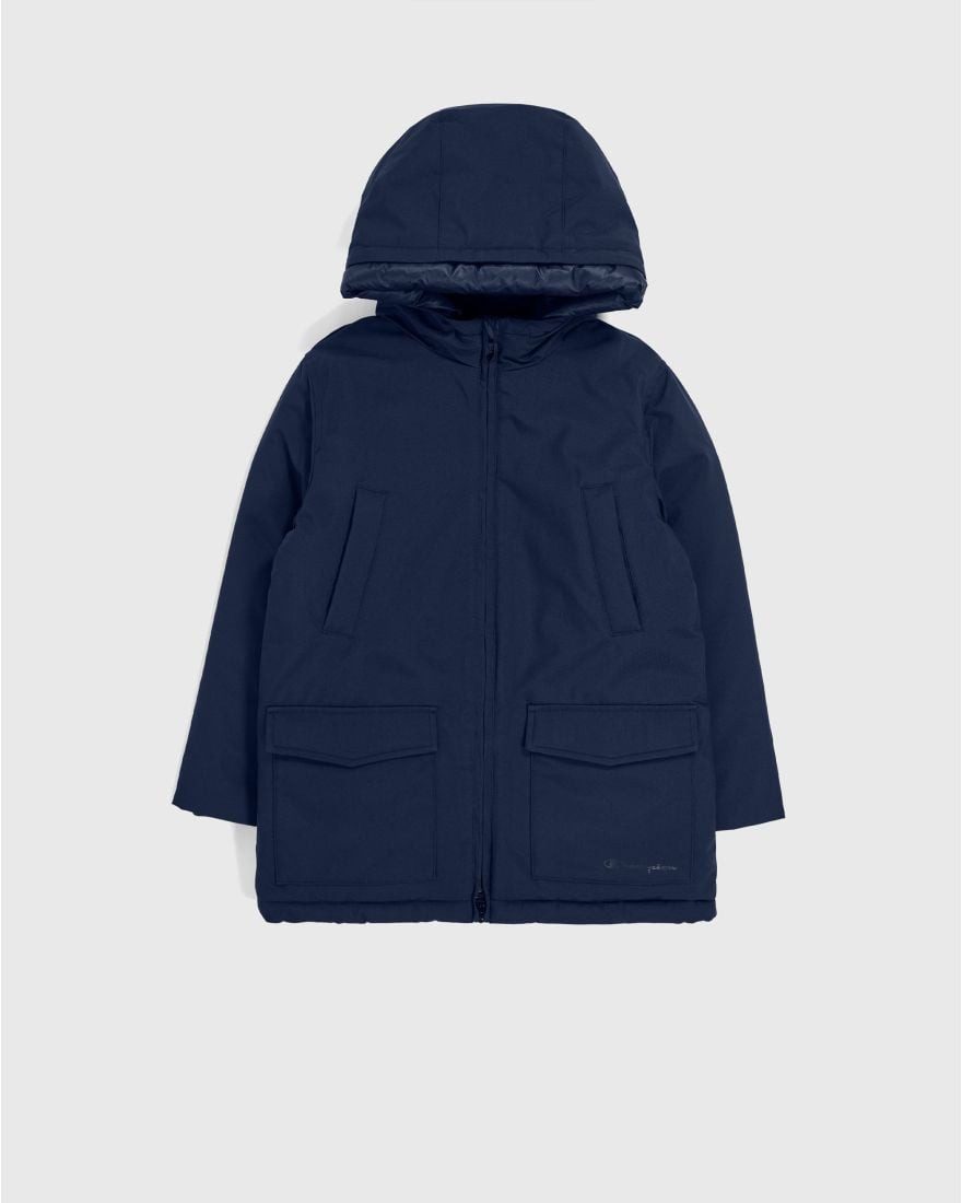 Champion Winterjacke mit Kapuze (kleines Logo) günstig online kaufen