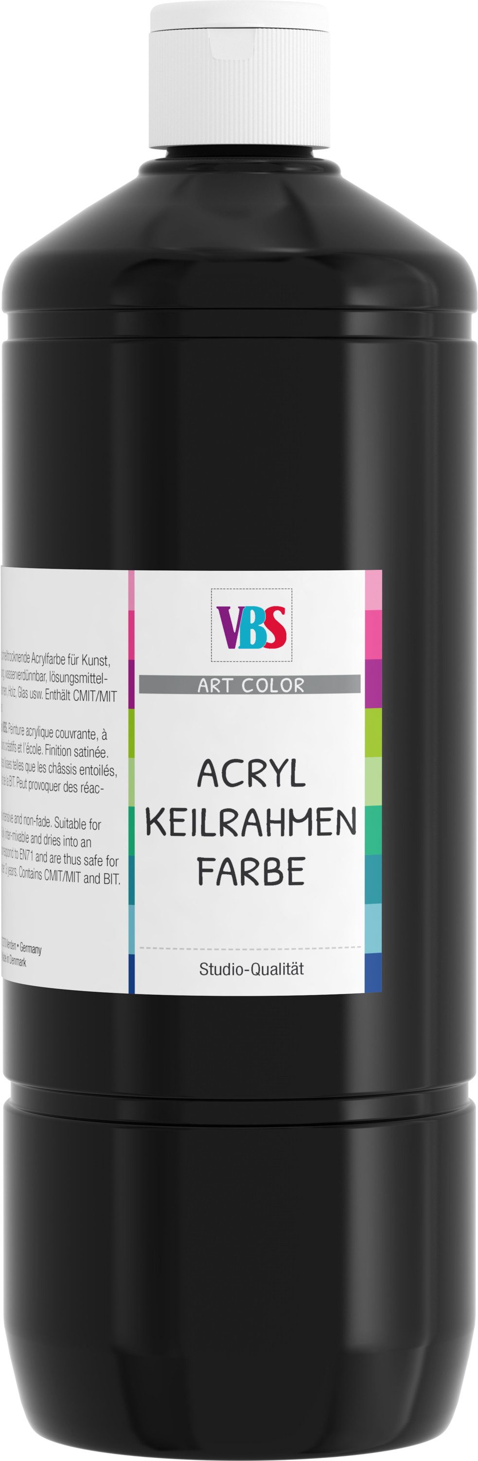 VBS Acrylfarbe Acryl-Keilrahmenfarbe, 1000 ml