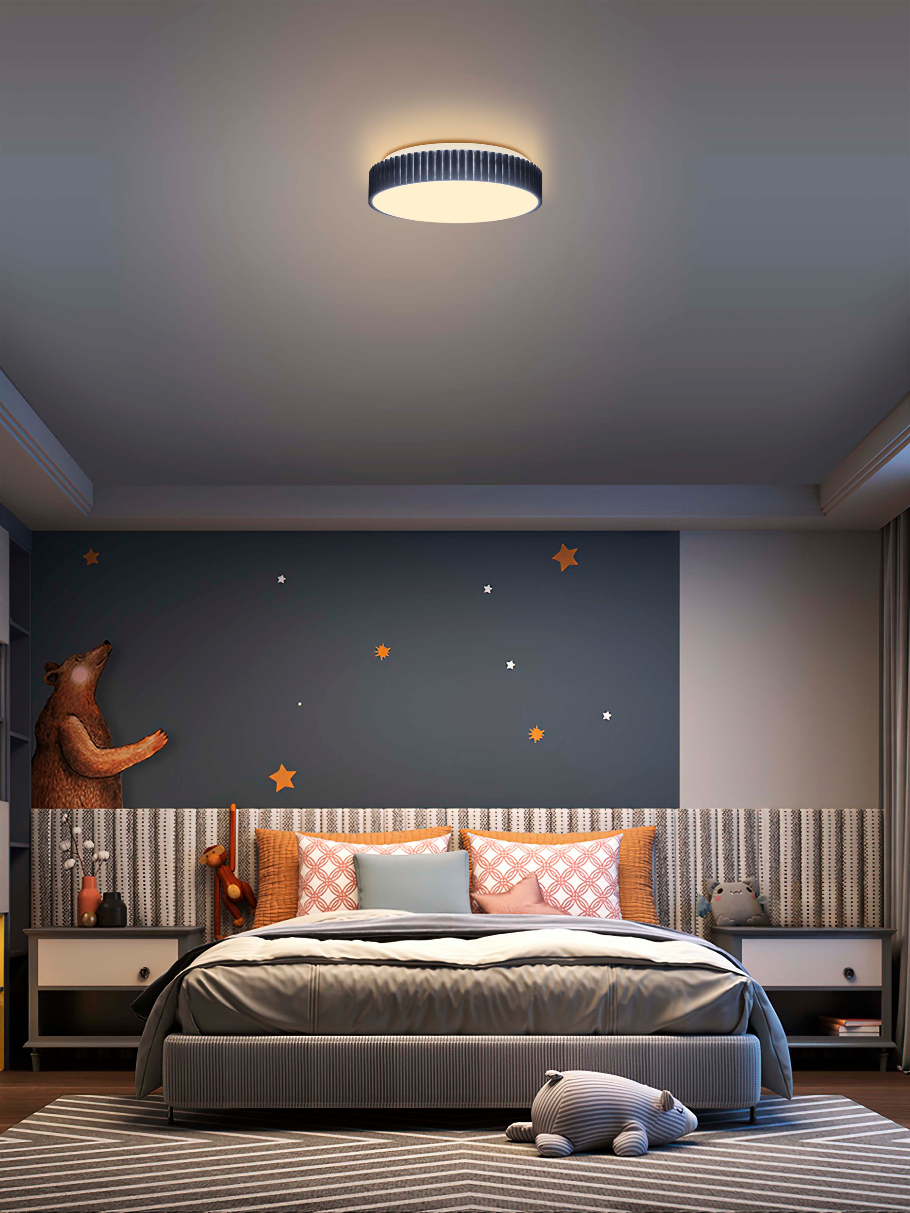 Northpoint LED Deckenleuchte für das Kinderzimmer Nachhaltig 3000K warmweiß 1800 lm – Bild 4 von 5