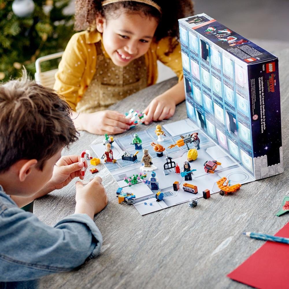 of Heroes™ für LEGO® ab Guardians und Adventskalender Minifiguren Super - Galaxy Mini-Modelle, Kinder (76231) mit (268-tlg), the 2022 Jahren Marvel 6
