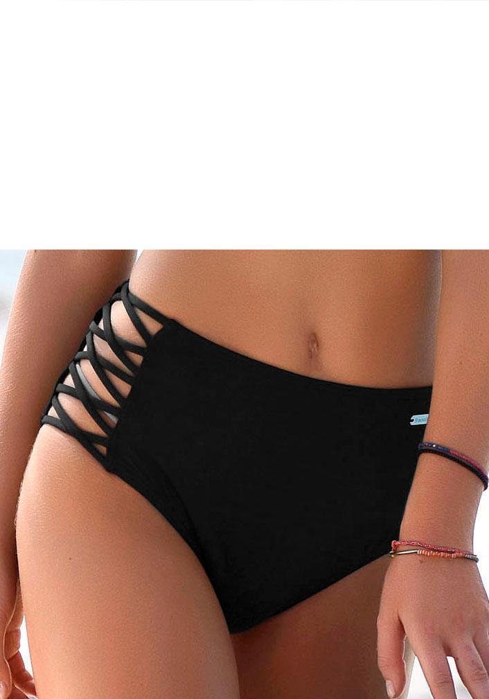 Bench. Highwaist-Bikini-Hose Perfect gekreutzte Bänder günstig online kaufen