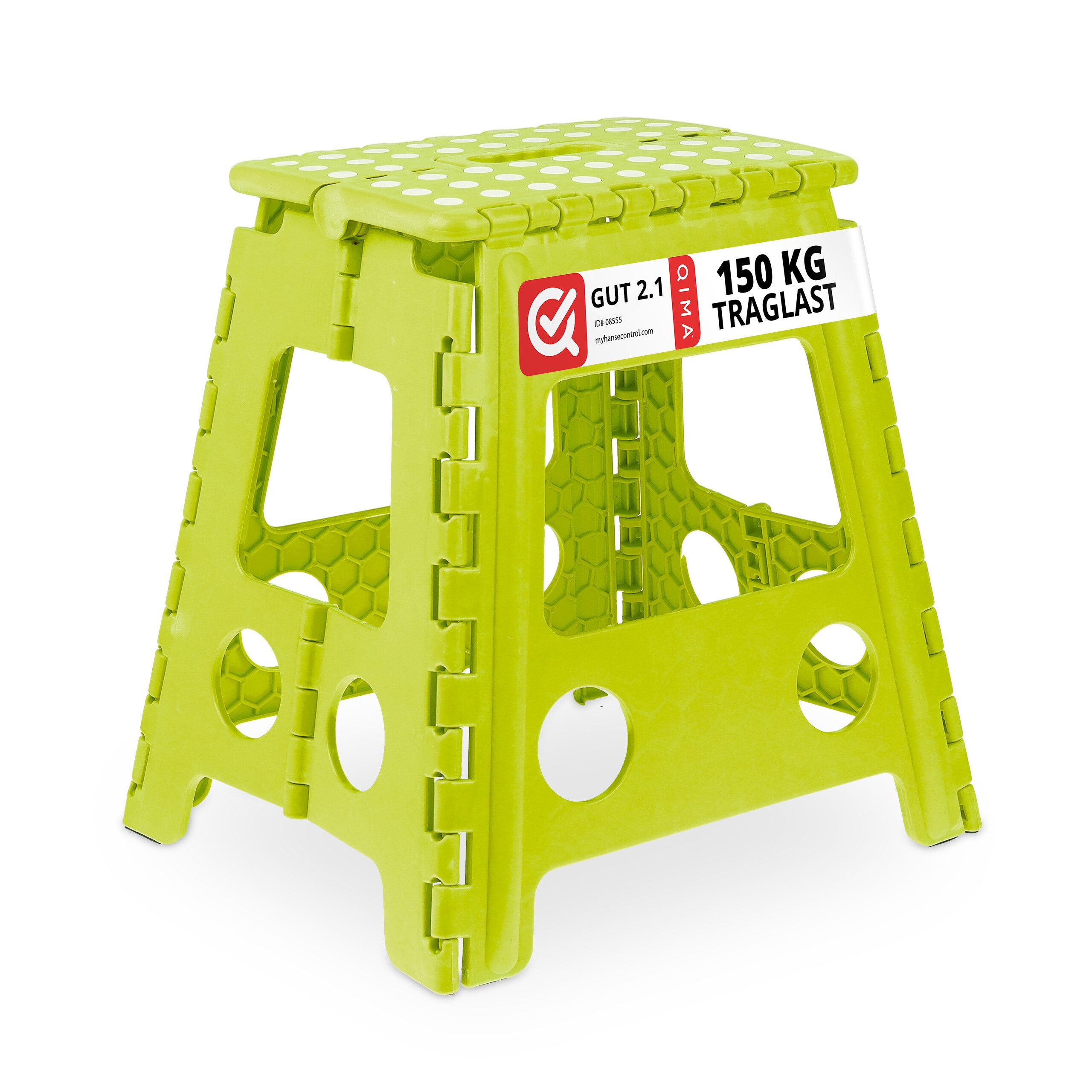 relaxdays Sitzhocker Klapphocker faltbar XL Grün günstig online kaufen