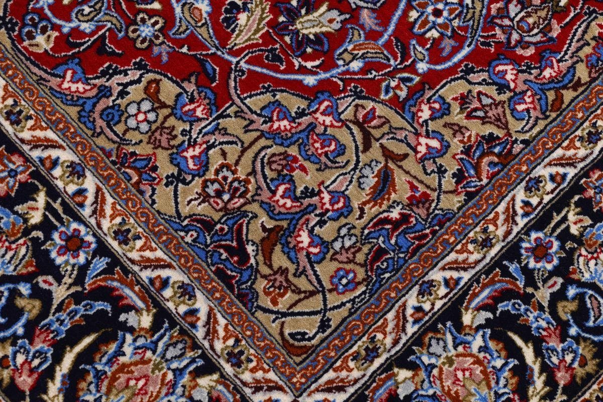 8 Seidenkette Isfahan mm rechteckig, Trading, Nain Handgeknüpfter Höhe: Orientteppich, 112x168 Orientteppich