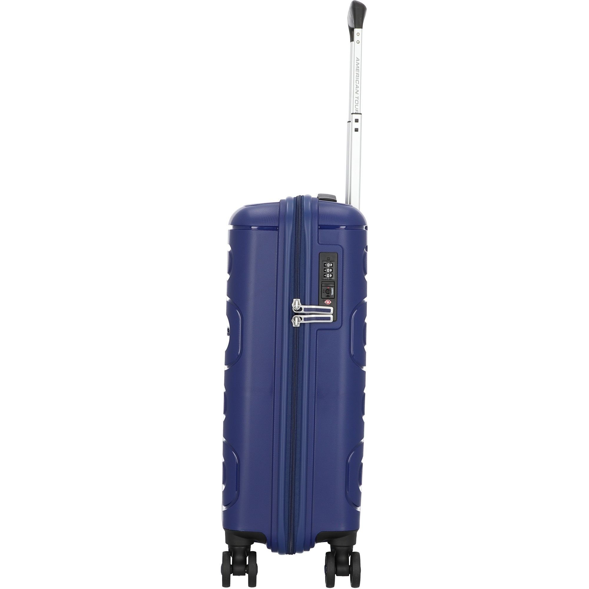 American navy Polypropylen dark Sunside, Handgepäck-Trolley Rollen, 4 Tourister®