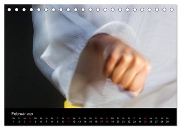 CALVENDO Wandkalender Kampfsport (Tischkalender 2024 DIN A5 quer), CALVENDO Monatskalender