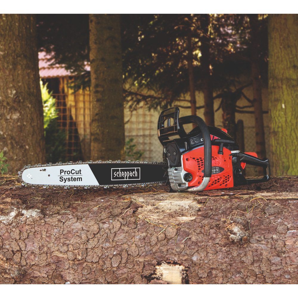 Scheppach Benzin-Kettensäge CSP5300 SE günstig online kaufen