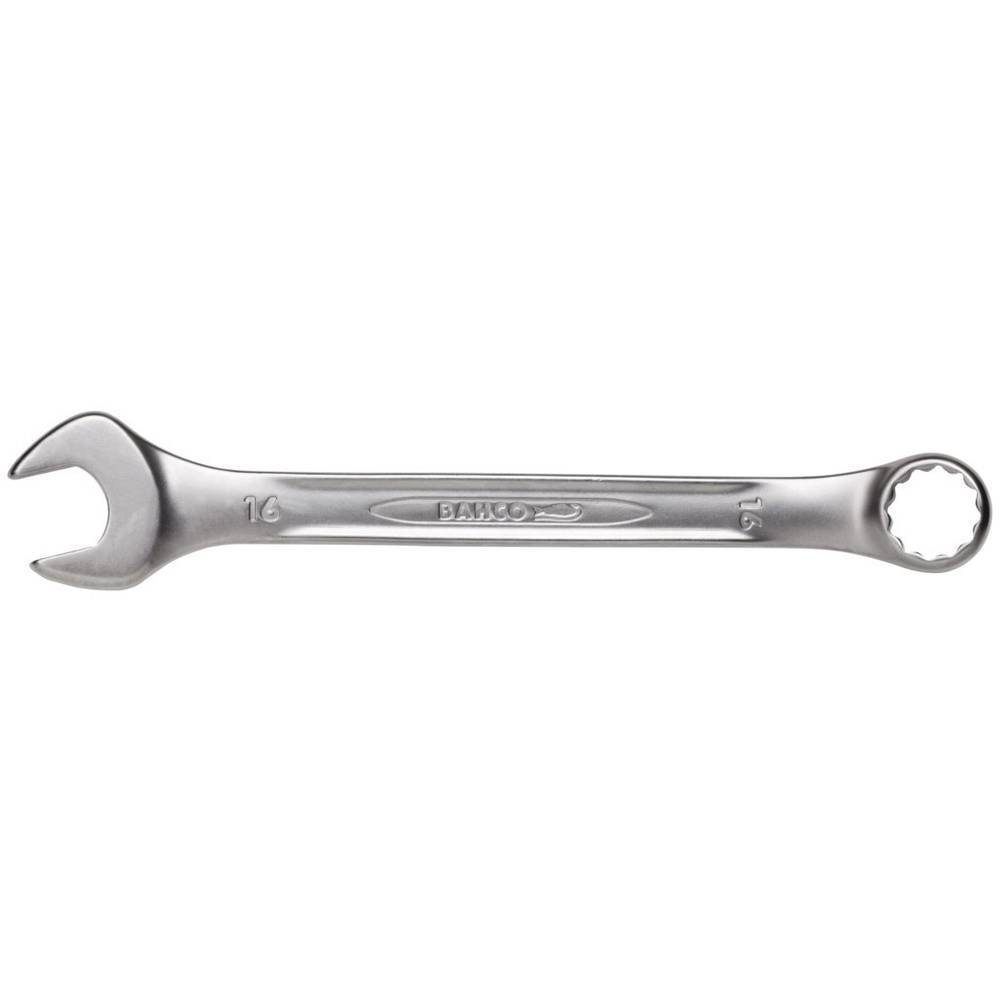 BAHCO Ringschlüssel RING-MAULSCHLÜSSEL, 15° ABGEWINKELT, SW 16MM 111M-16