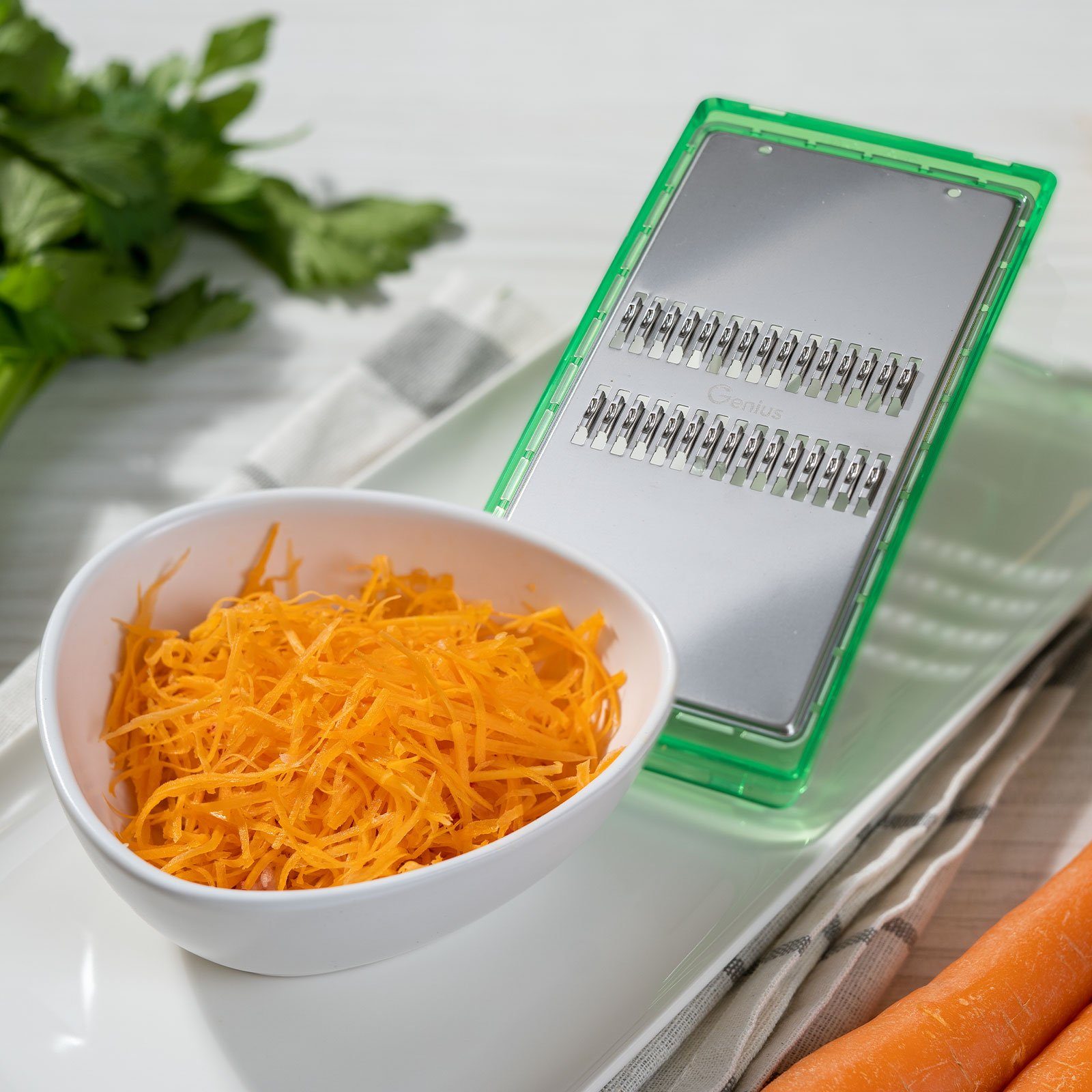Genius Gemüseschneider Nicer Dicer Exclusive Zubehör-Set 8-tlg.
