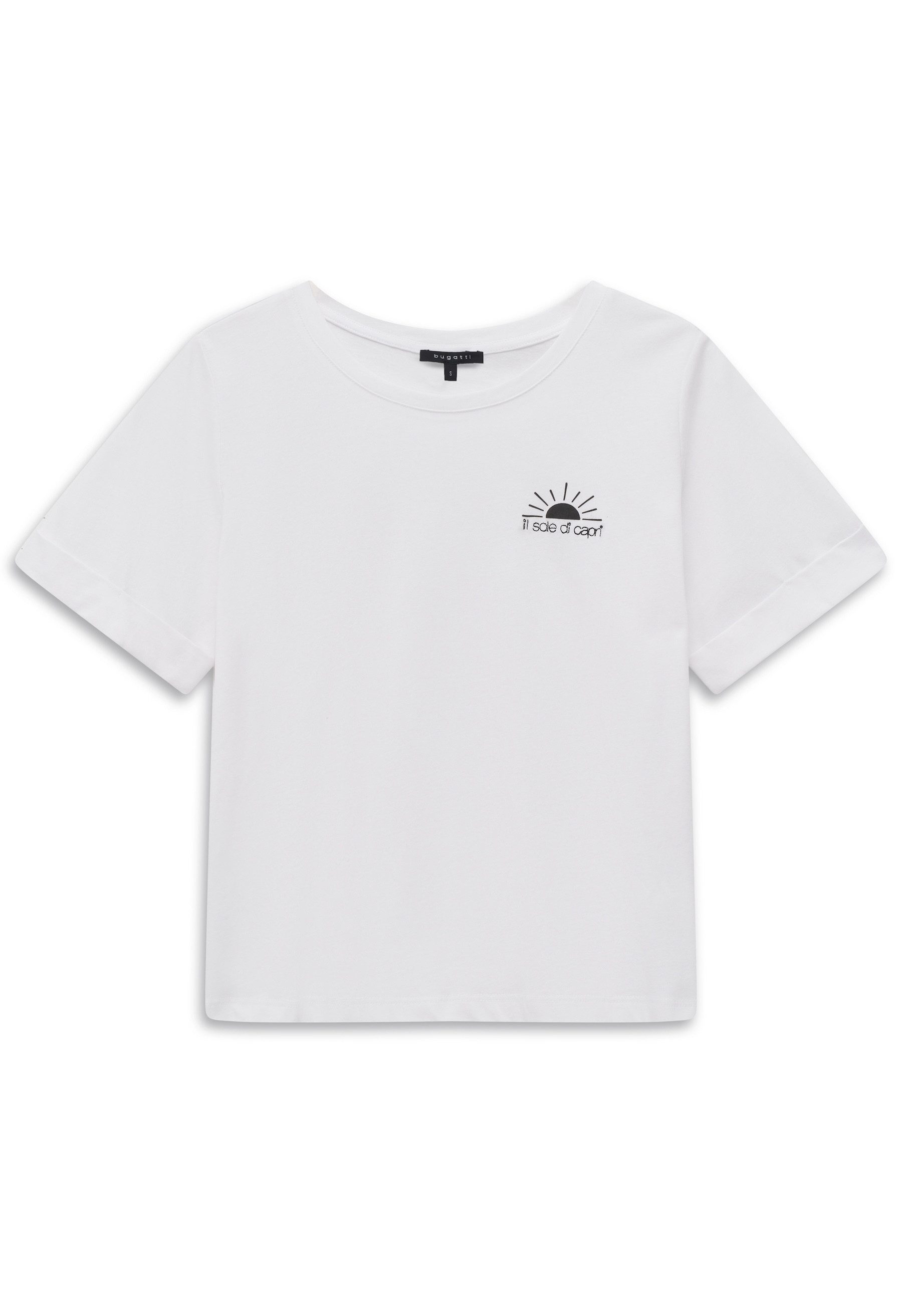 bugatti T-Shirt Modern Fit aus Baumwolle