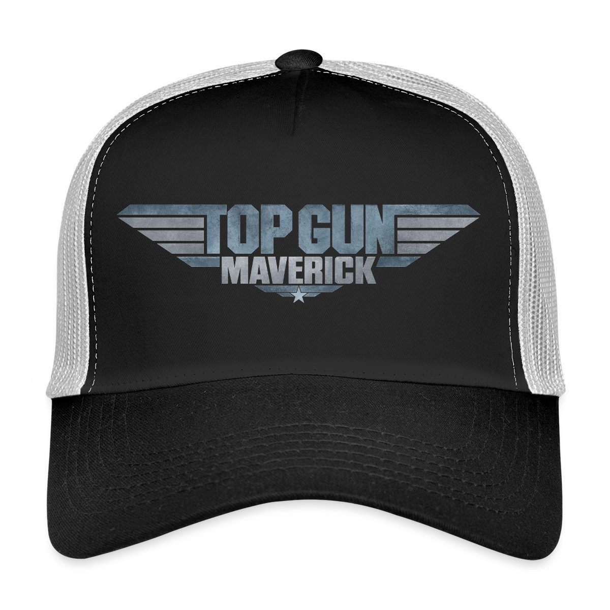 Spreadshirt Trucker Cap Top Gun Maverick Logo Trucker Cap (1-St)