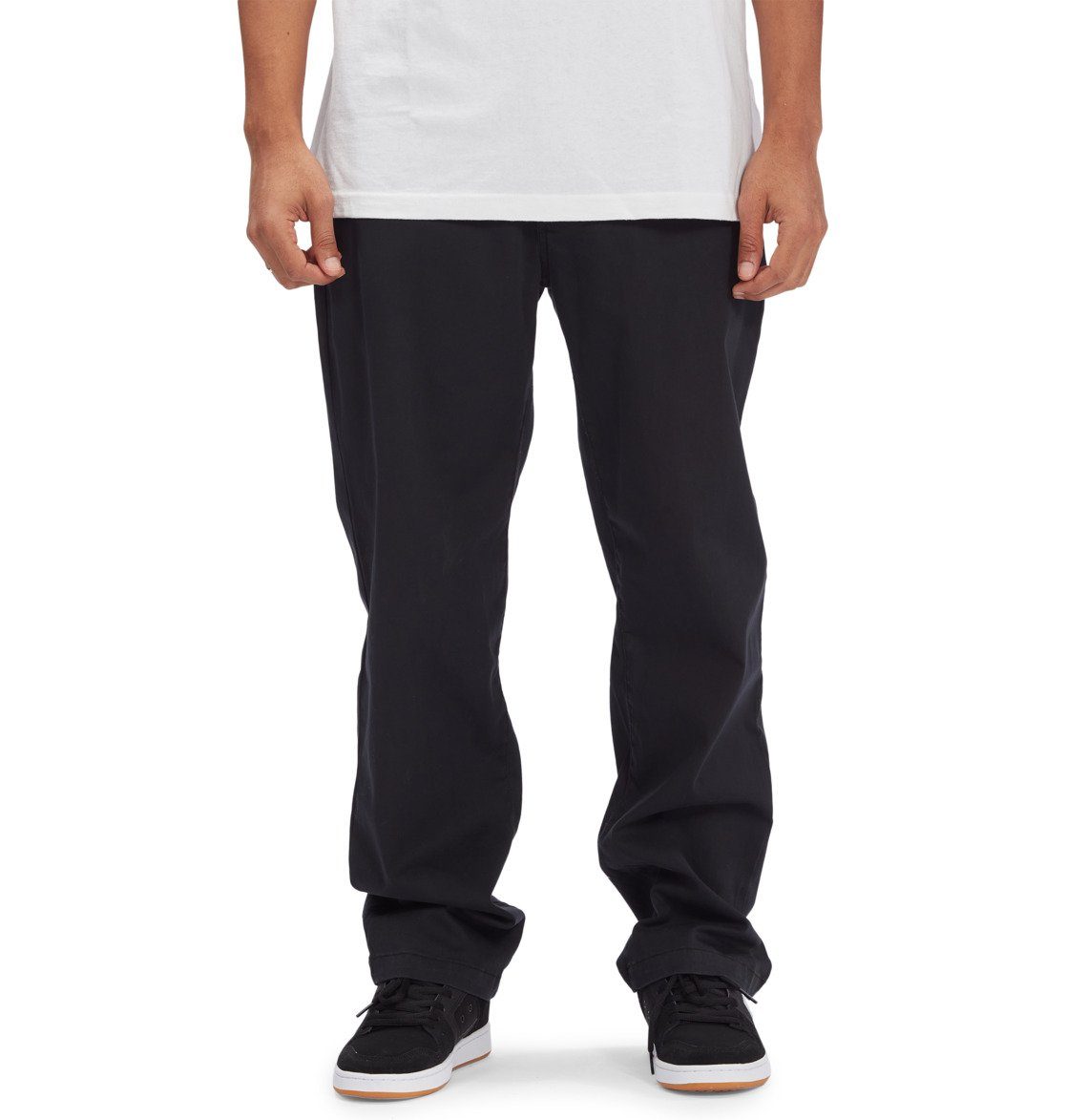 DC Shoes Chinos Worker Relaxed Black | Chinohosen
