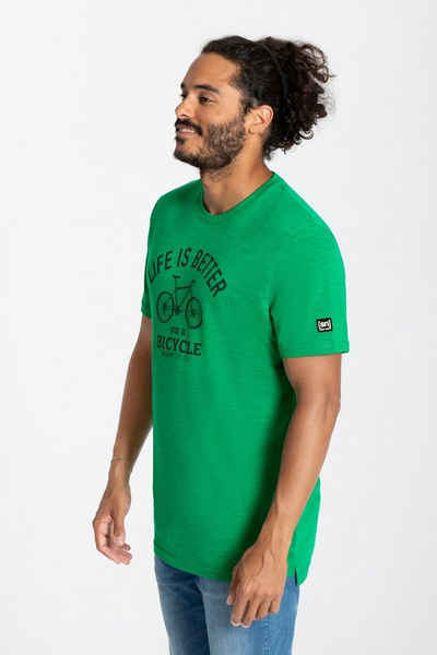 SUPER.NATURAL T-Shirt Merino T-Shirt M BETTER BIKE TEE feinster Merino-Materialmix