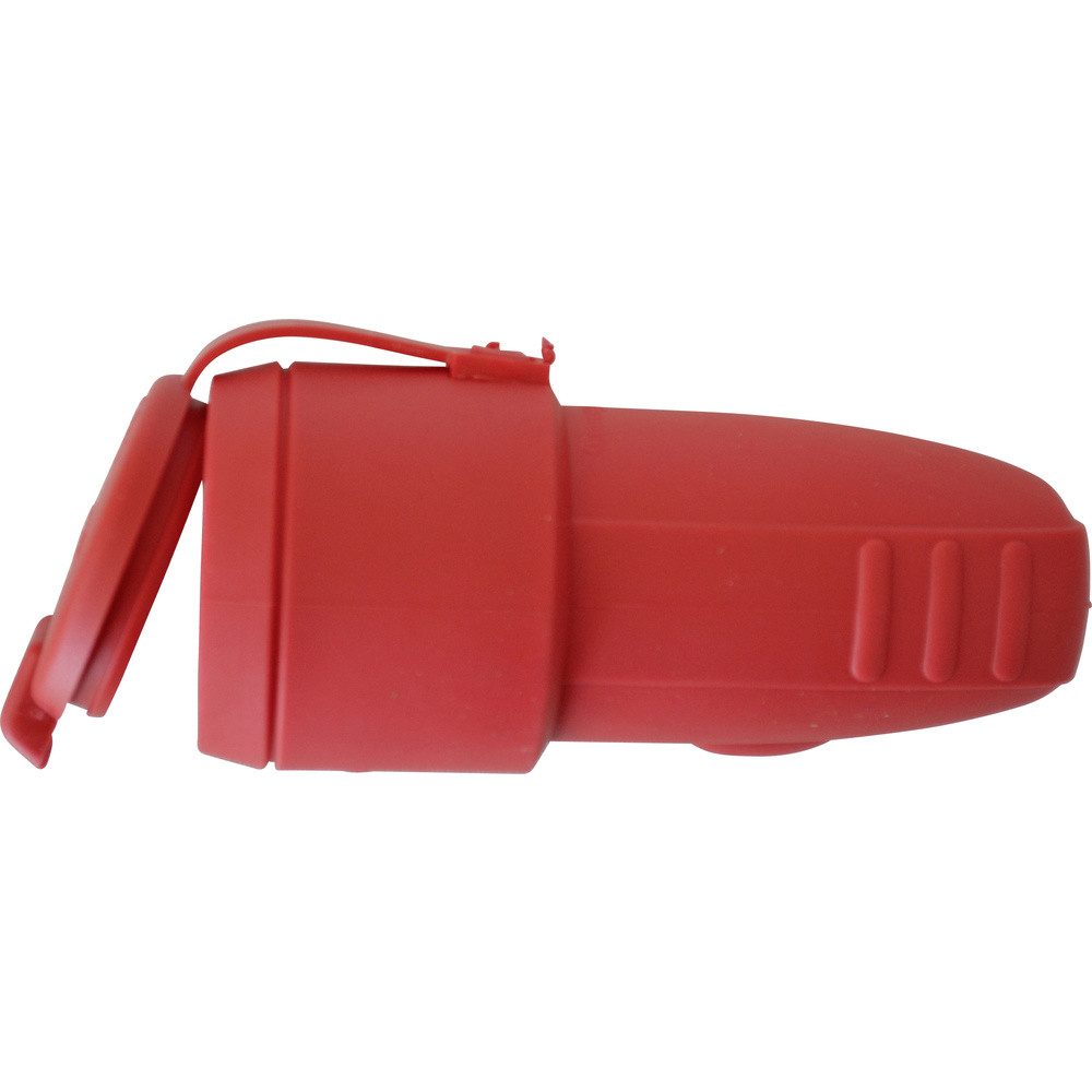 N & L N & L 17161 Schutzkontaktkupplung Gummi 230 V Rot IP44 Steckernetzteil