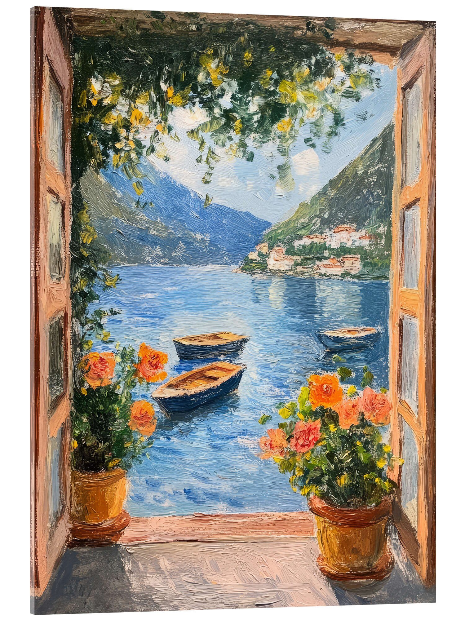 Posterlounge Poster DejaReve, Augustnachmittag, Mediterran Malerei günstig online kaufen