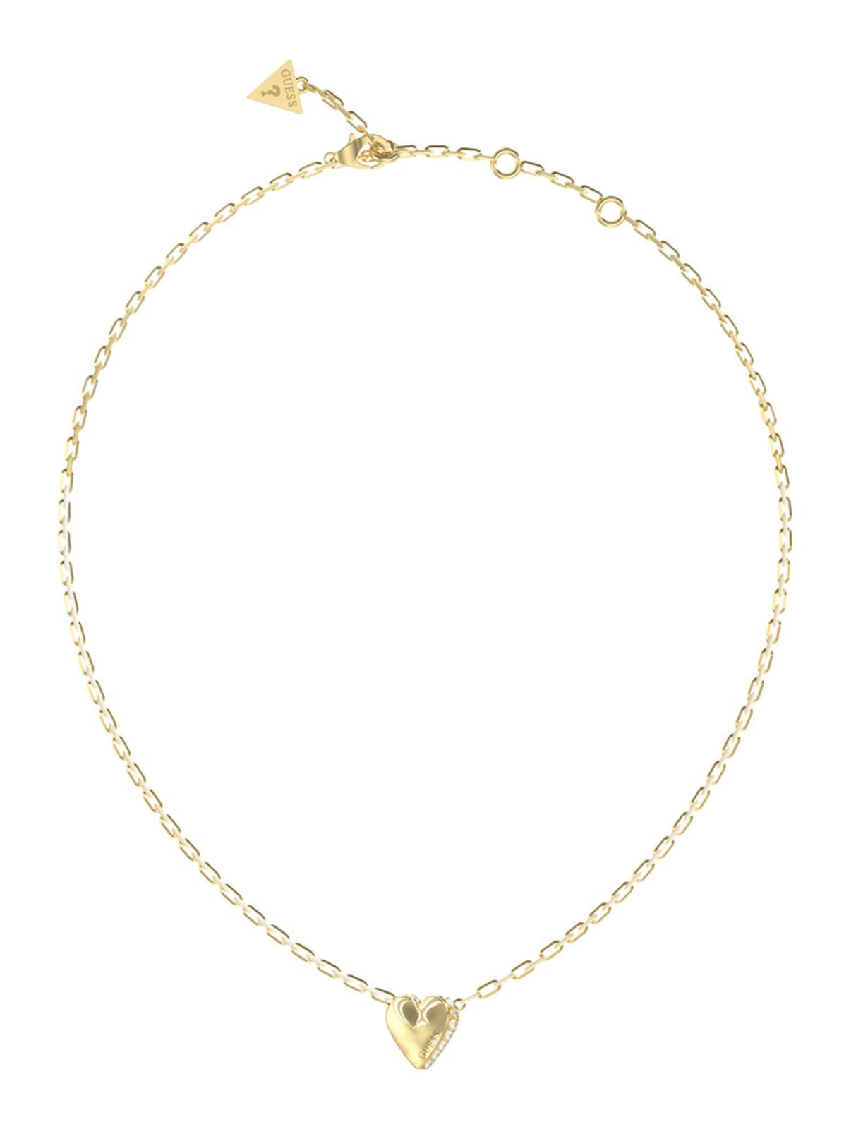 Guess Herzkette 16-18" Heart Necklace