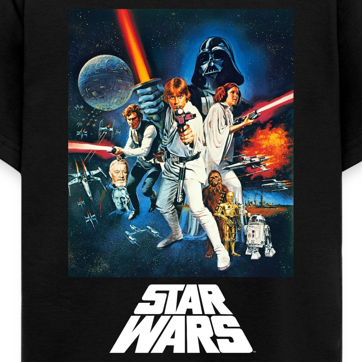 T-Shirt Star Wars Retro Motiv Teenager T-Shirt