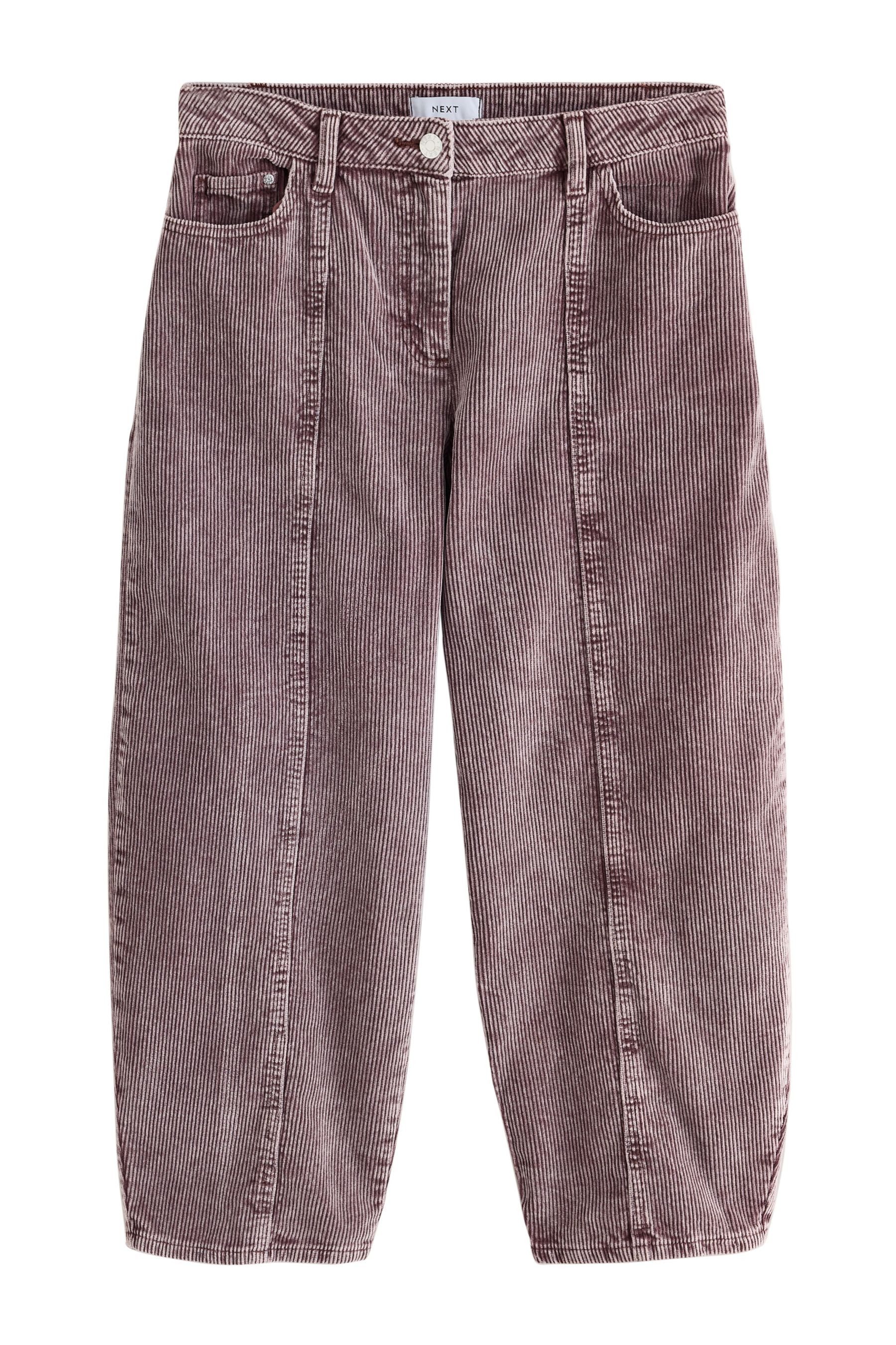 Next Cordhose Cordhose mit Barrel-Bein, Kurzgröße (1-tlg)