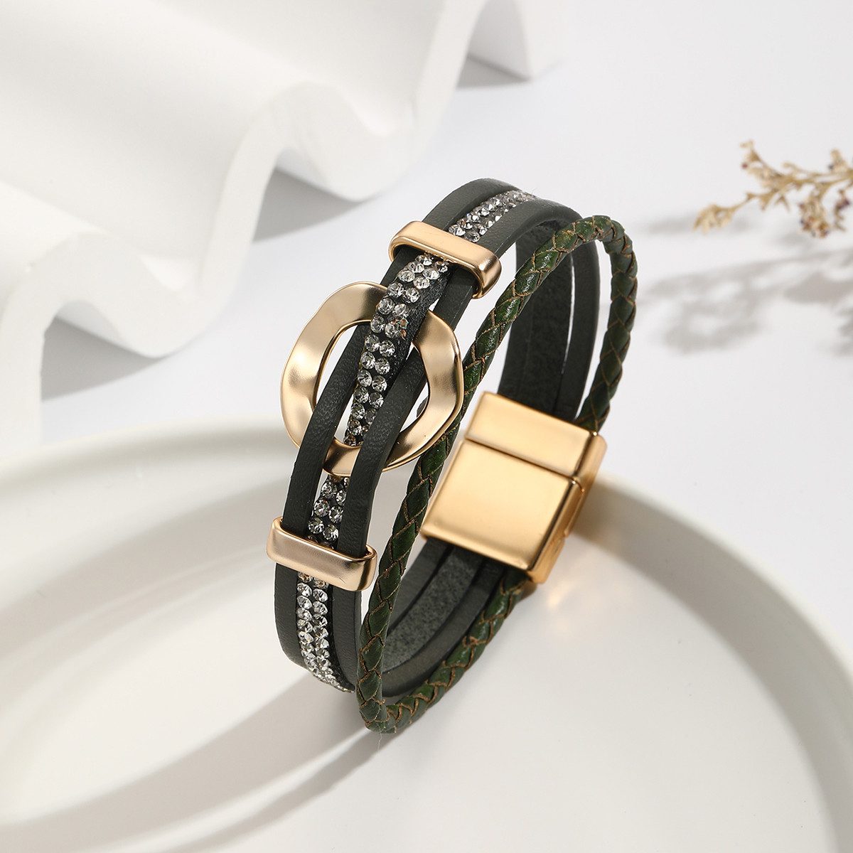 KARMA Wickelarmband Wickelarmband vers. Farben PU günstig online kaufen