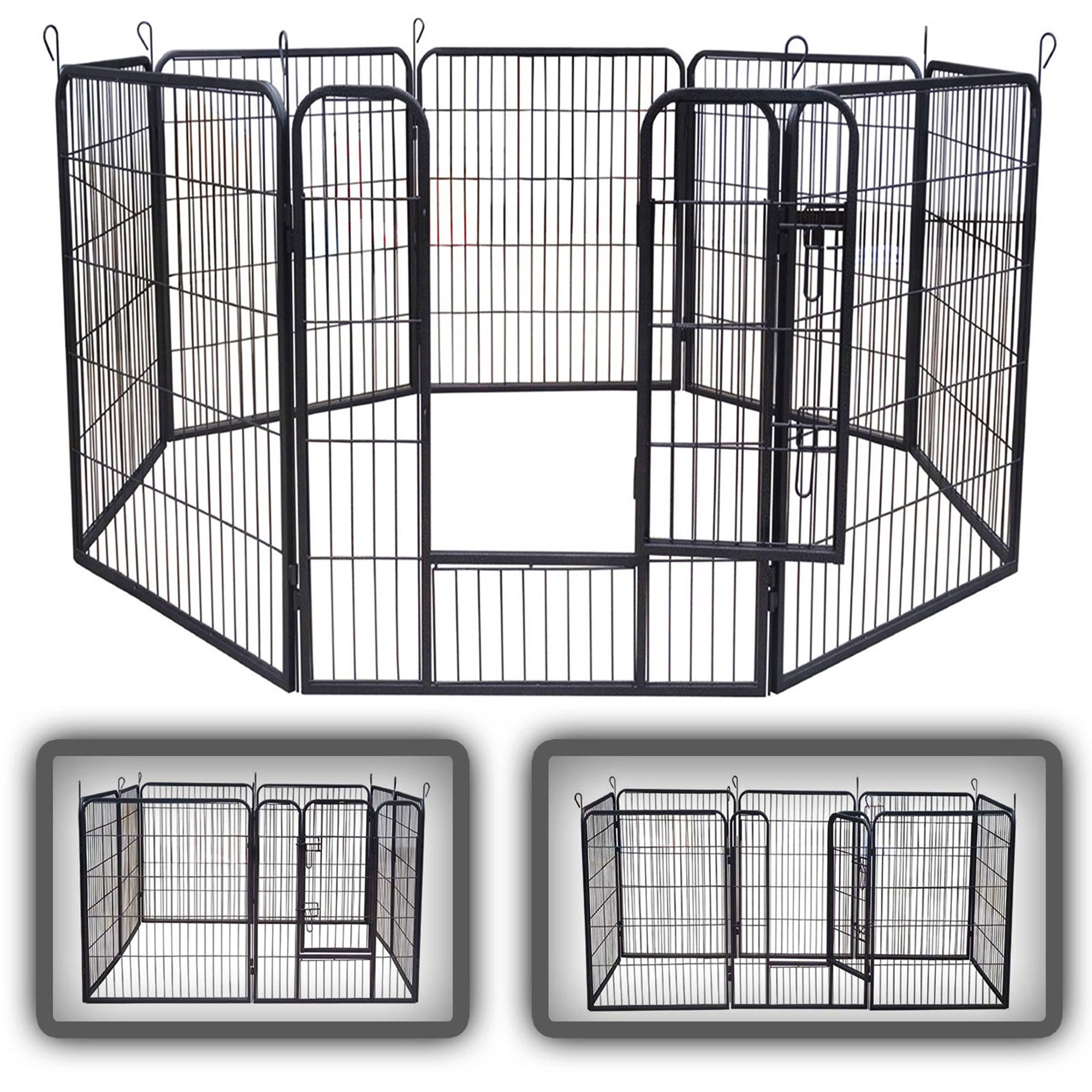 zoomundo Freigehege Welpenauslauf / Freilaufgehege 8-Eck - XL