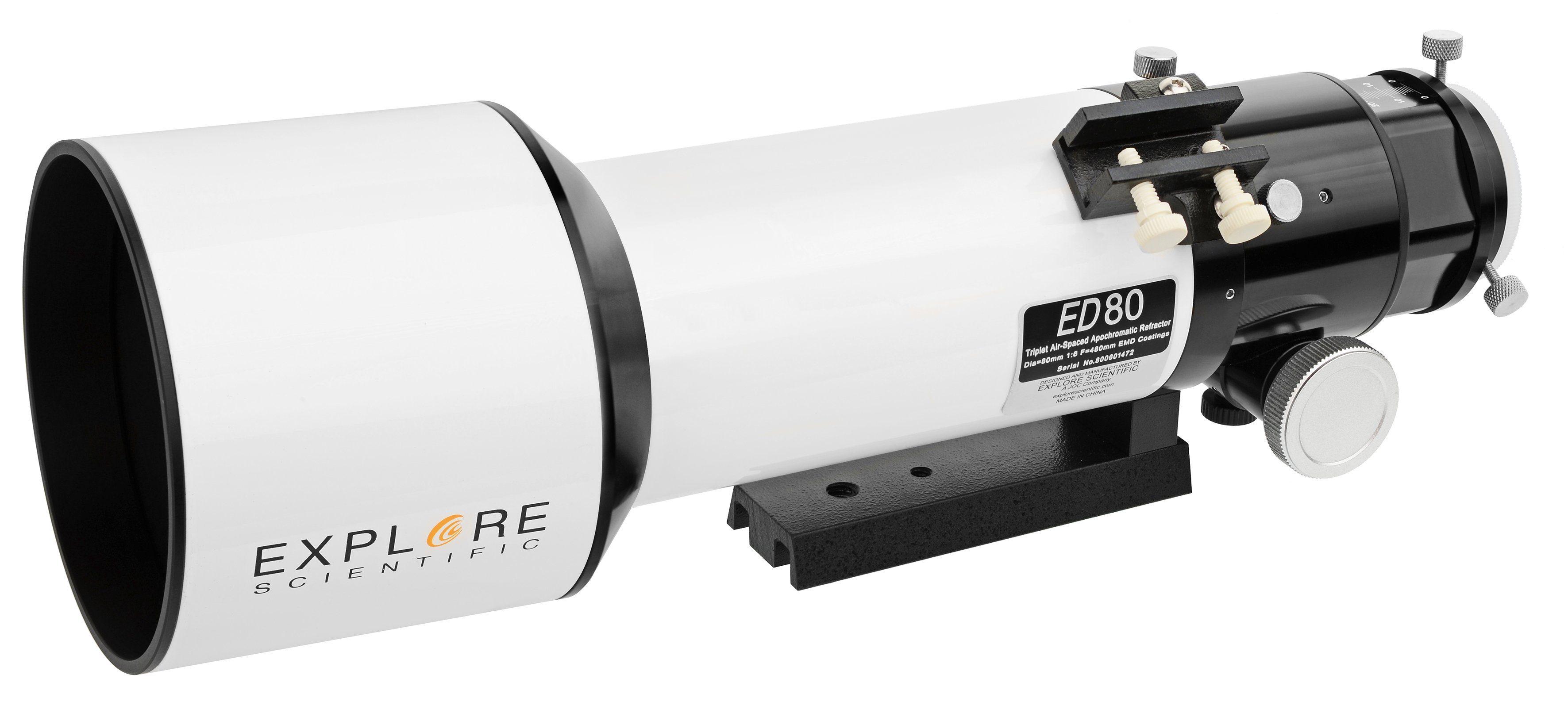 EXPLORE SCIENTIFIC Teleskop EXPLORE SCIENTIFIC ED APO 80mm f/6 FCD-100 Alu HEX