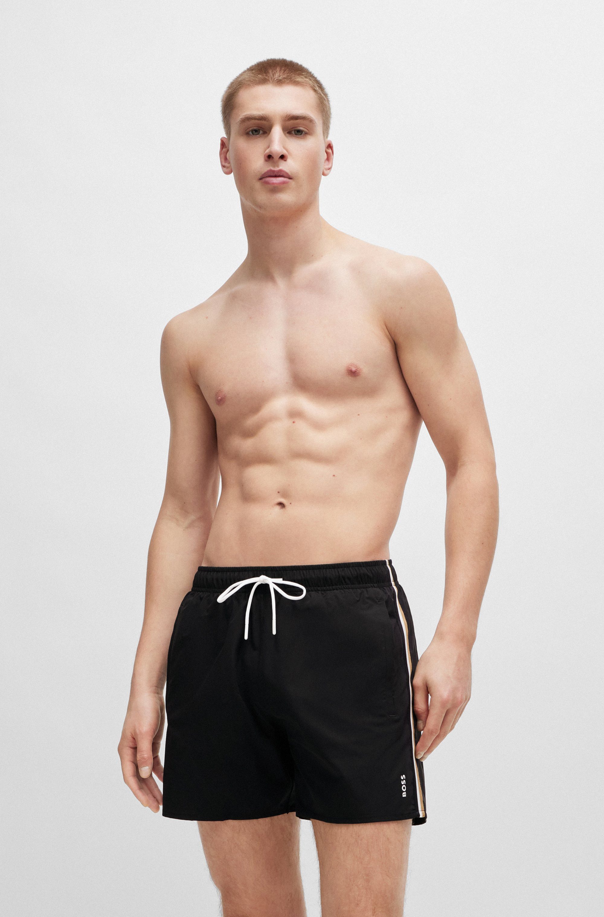 BOSS Badeshorts Iconic mit Gesäßtasche günstig online kaufen