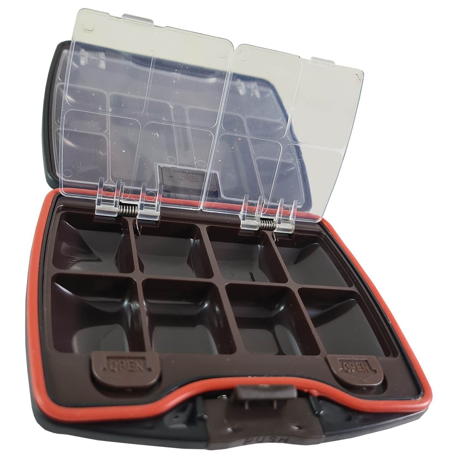 Hearty Rise Angelkoffer Hearty Rise Zubehörbox Wasserdicht (1 St), wasserdicht