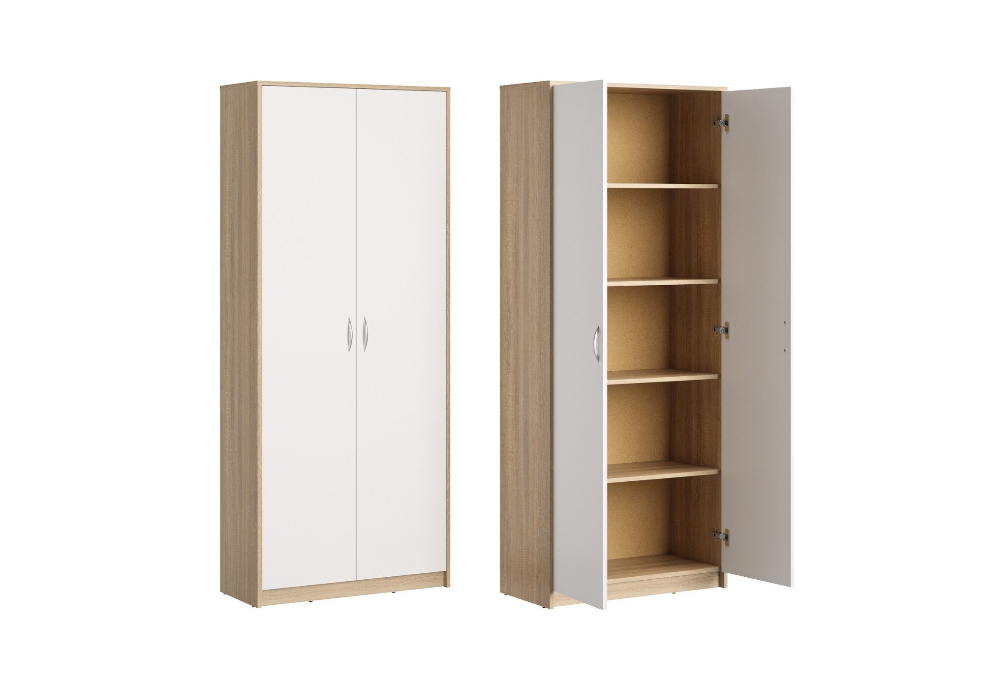 Home Collective Mehrzweckschrank Aktenschrank mit 5 günstig online kaufen