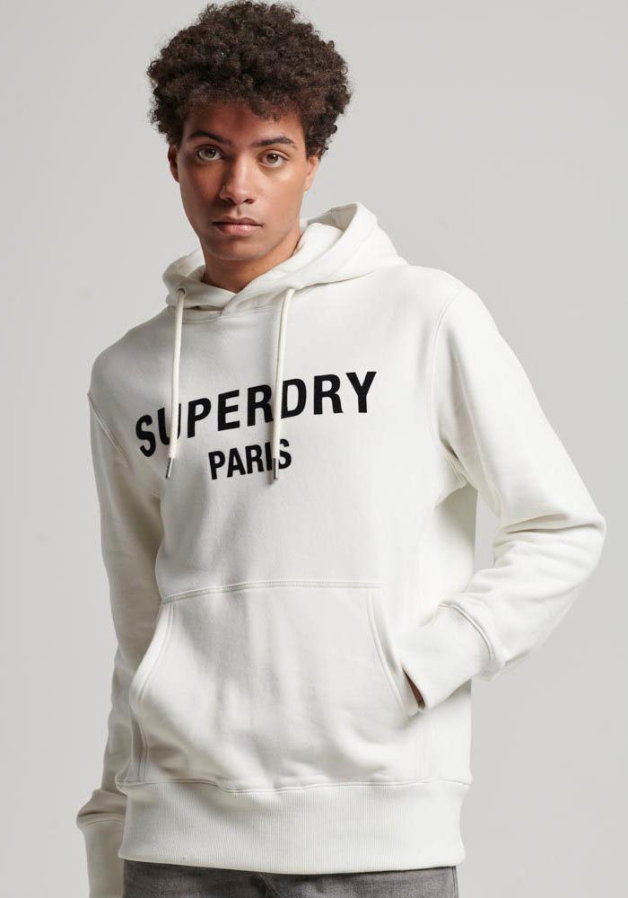 bone SPORT nordic Superdry LUXURY Kapuzensweatshirt HOOD LOOSE