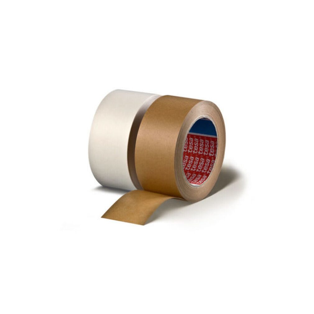 tesa Klebeband Packband weiß 50,0 mm x 50,0 m 1 Rolle
