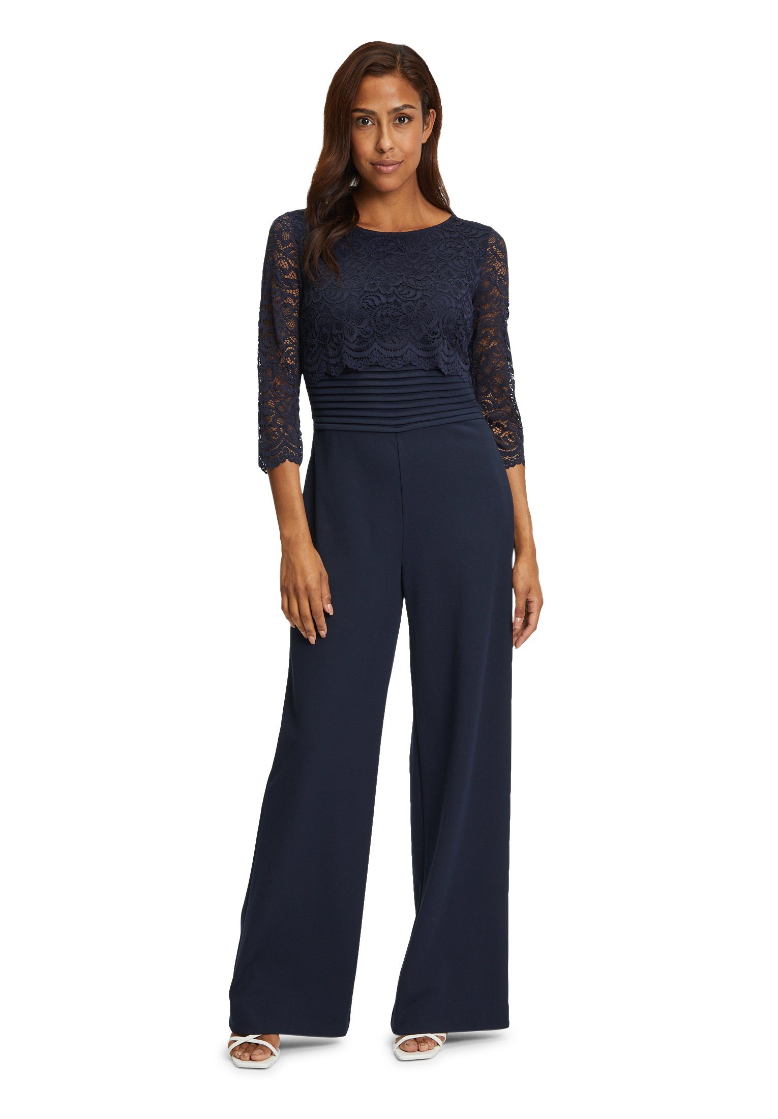 Vera Mont Jumpsuit mit Spitze (1-tlg) Spitze