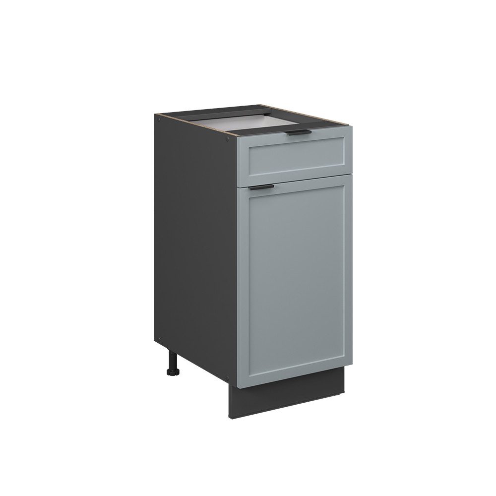 Vicco Unterschrank Fame-Line, Hellblau-grau/Anthrazit, 40 cm günstig online kaufen