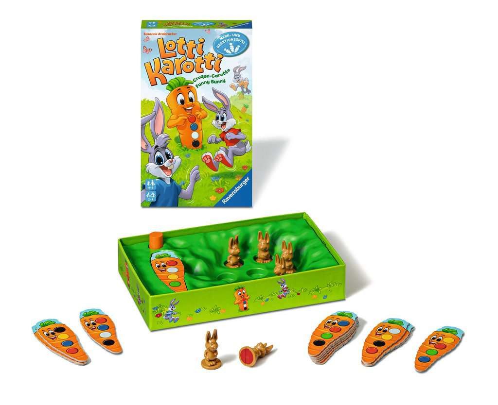 Ravensburger Verlag GmbH Spiel Ravensburger Reisespiel Lotti Karotti