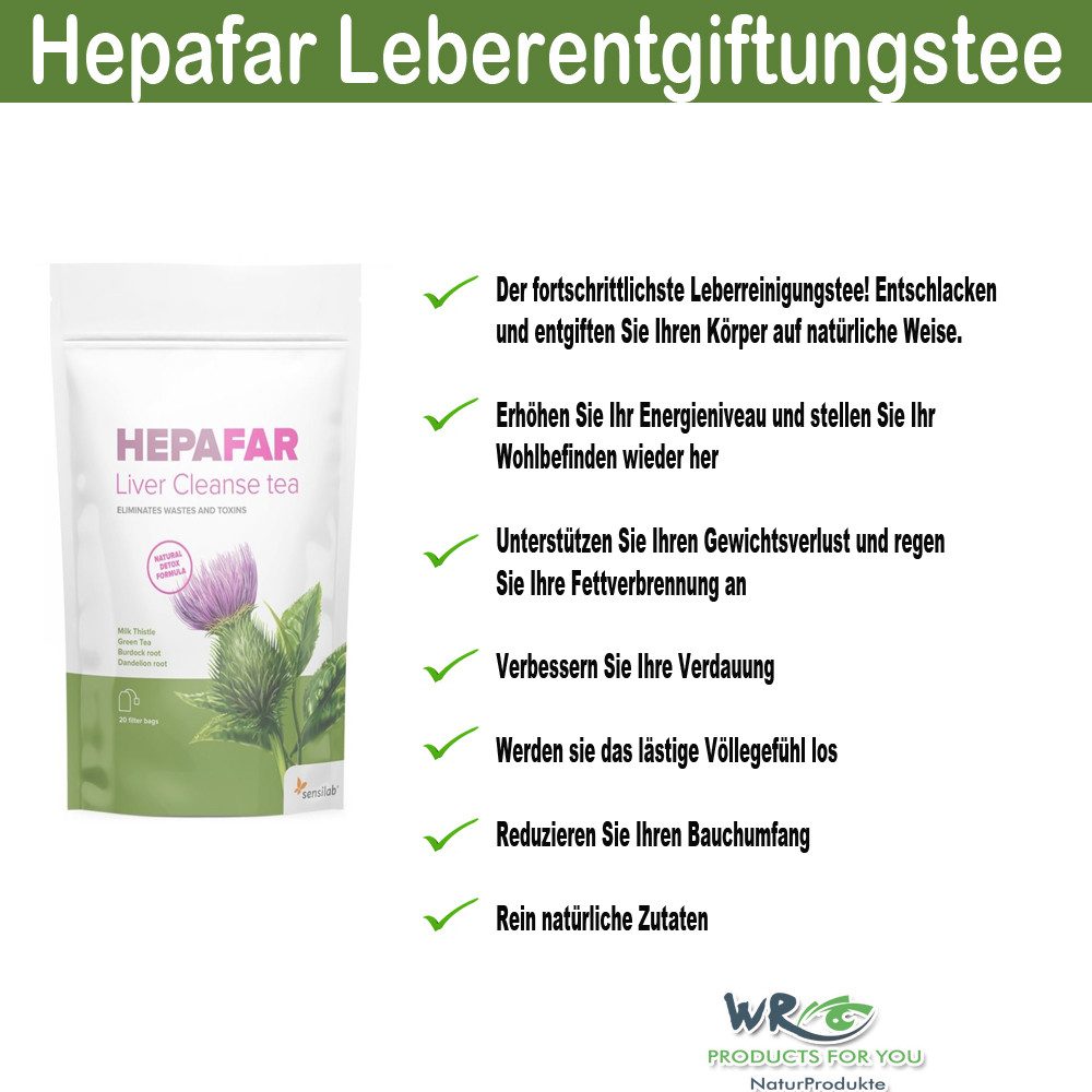 Hepafar HEPAFAR Tee Pulver, 20.4 g