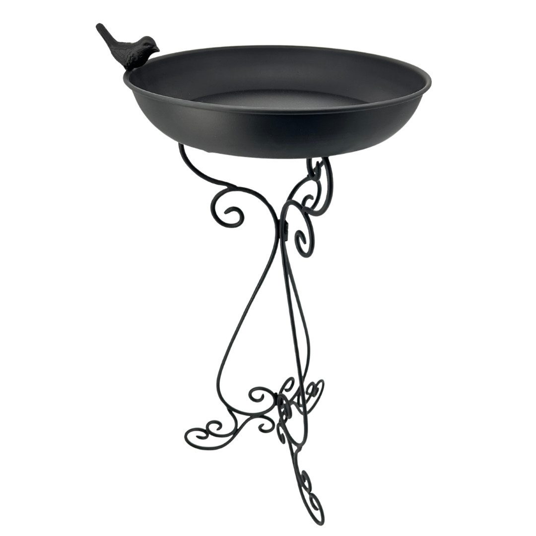 abc HOME Vogeltränke Wetterfest, Metall, 65 cm H