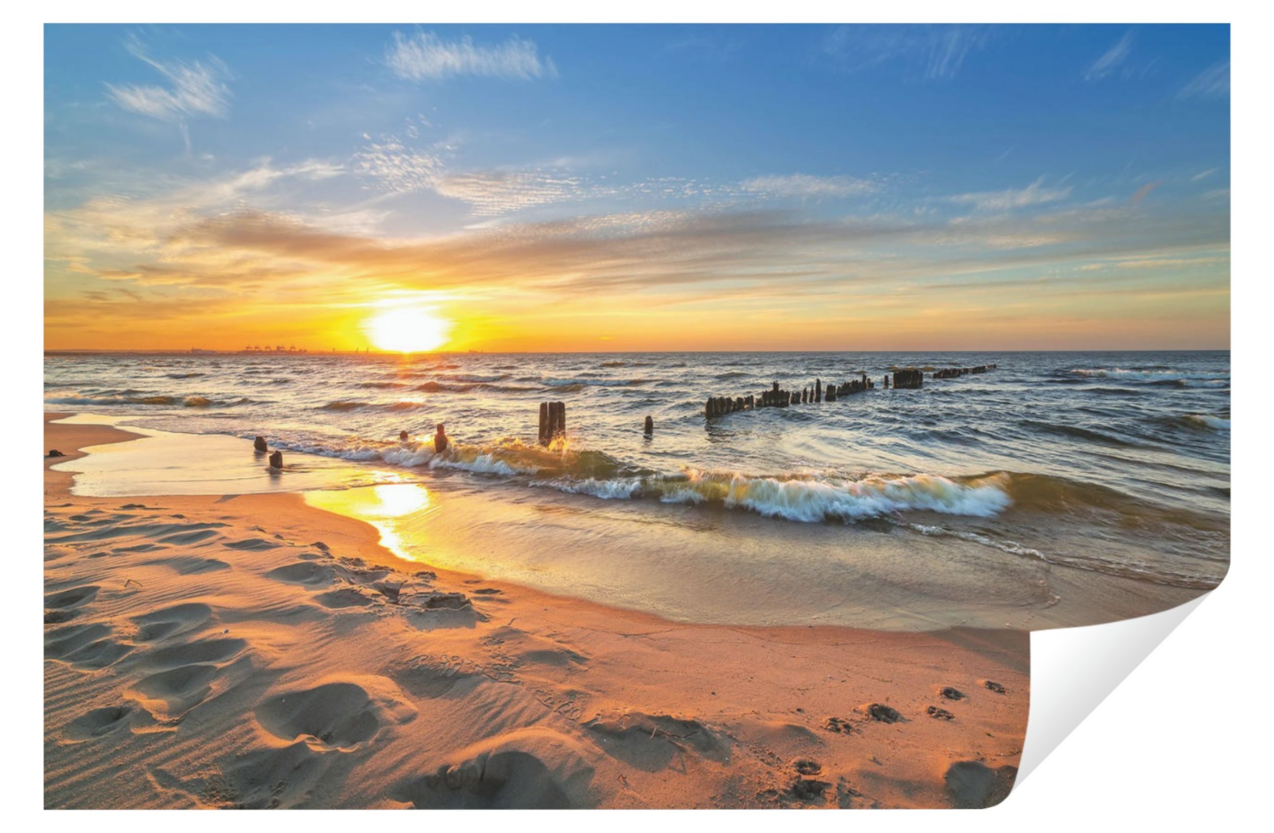 Wallarena Fototapete Strand Meer Sonne Vlies günstig online kaufen