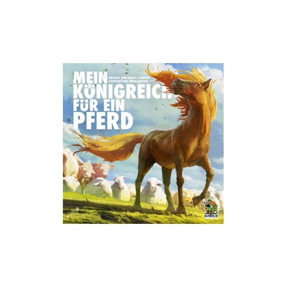 Kobold Spieleverlag Spiel, Familienspiel 1026126 - Mein Königreich für ein Pferd - Brettspiel,..., Strategiespiel